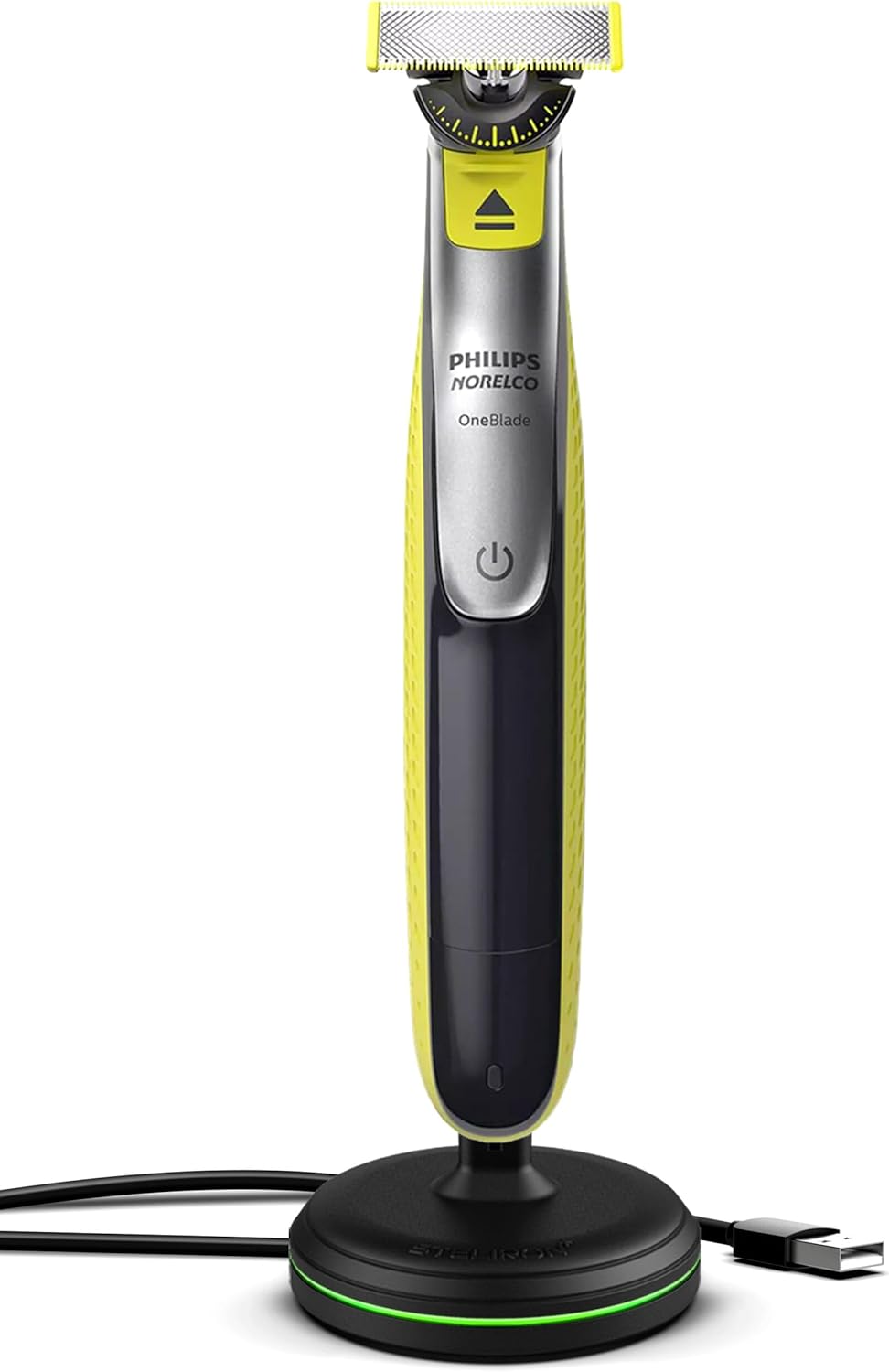 Philips OneBlade Face 360 Trymer do zarostu twarzowego + dodatkowe ostrze, grzebień 5 w 1, miękkie etui – QP2734/31 - Image 3