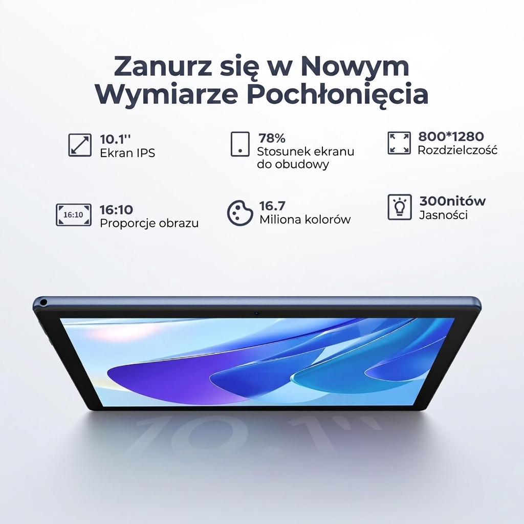 【U10 Ulepszona edycja Android 16】Tablet DOOGEE U11 2025 o przekątnej 11 cali, 16 GB RAM + 128 GB ROM (obsługa karty TF do 2 TB), bateria 8580 mAh, tablet dla dzieci ośmiordzeniowy, metalowa obudowa o grubości 7,9 mm, aparat 13 MP. Widevine L1 / rozpoznawanie twarzy. - Image 3